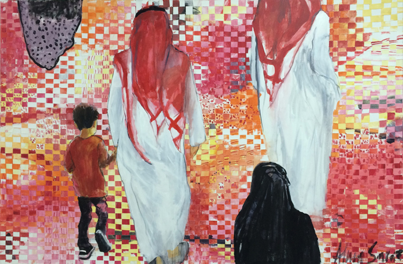 Alma Sarac Red Swing